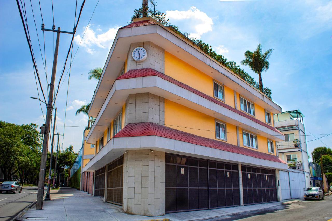 Отель La Casa Del Reloj Мехико Экстерьер фото